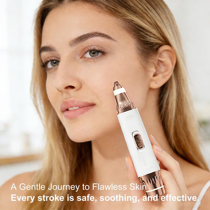 2-in-1 Electric Eyebrow Trimmer Cordless Rechargeable