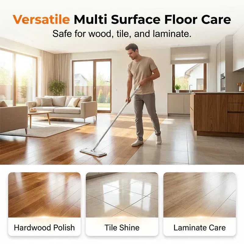 100 Piece Floor Cleaning Tablets Multi-Surface Cleaner for Hardwood Laminate Tile & RV Walls Antibacterial Deodorization Maintenance