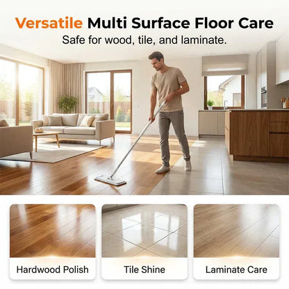 100 Piece Floor Cleaning Tablets Multi-Surface Cleaner for Hardwood Laminate Tile & RV Walls Antibacterial Deodorization Maintenance