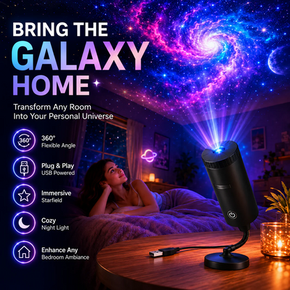 🔥Plug & Play HD Star Projector🔥🌊