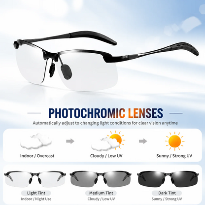 Summervibes Unisex Fashion Polarized Sunglasses, UV4o0 Anti Blue Light Sun Glasses for Photography Hiking Beach Outdoor