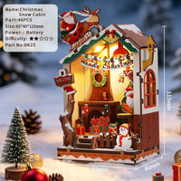 Christmas Snow Cottage