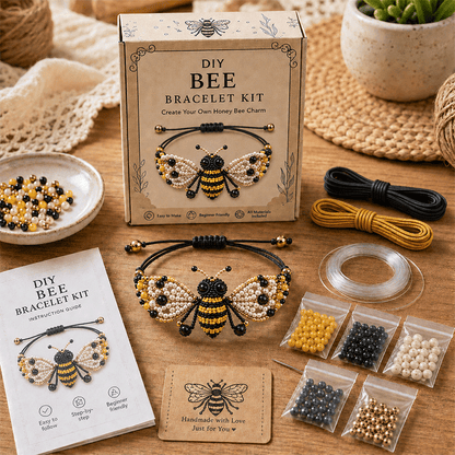 🔥50% Off Last Day - DIY Beaded Bracelet Making Kit🐙🎁