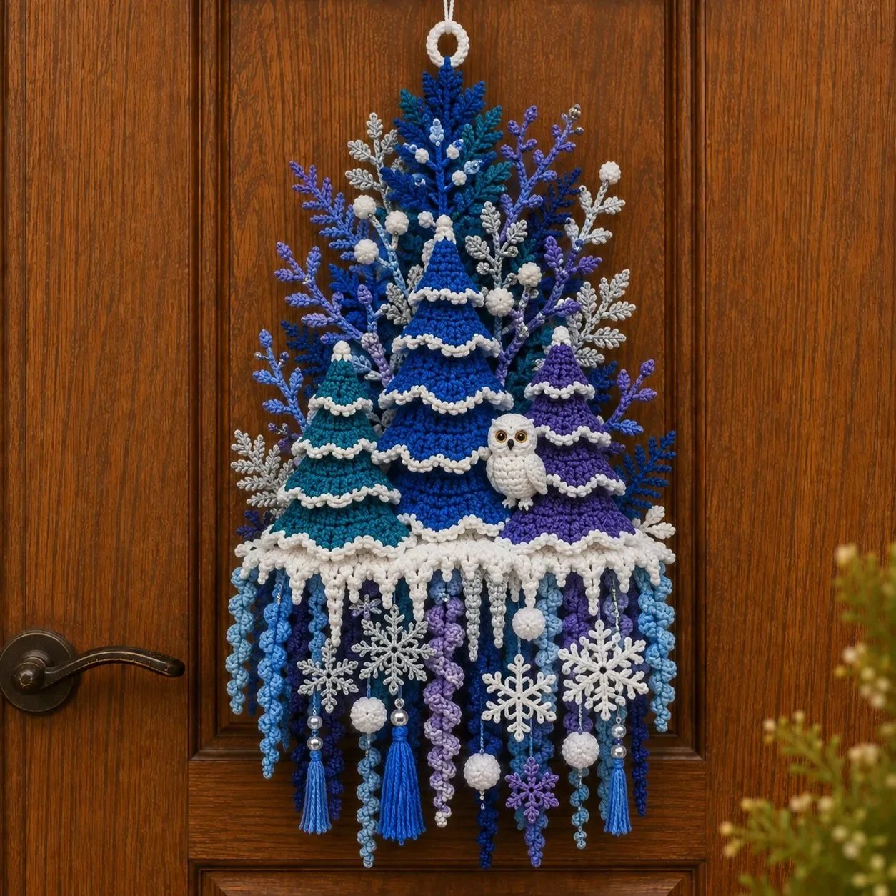 ⏳🔥 HOT SALE 49% OFF – 🧶 DIY Seasonal 3D Crochet Door Hanger Kits | Includes Coordinated Yarn, Stuffing, Accessories & Step‑by‑Step Instructions 💕