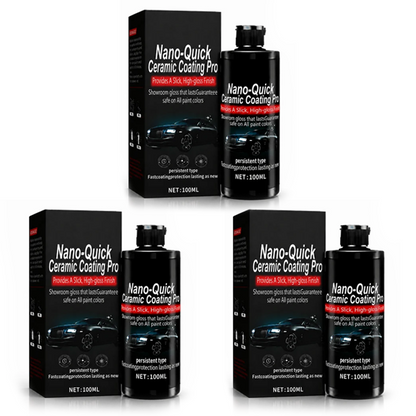 🚗 Hot Sale 49% Off -Automotive Nano Ceramic Coating Spray✨Comes with free sponge!