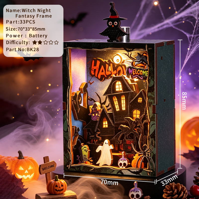 Plymagic DIY Fridge Magnets - Christmas & Halloween Series