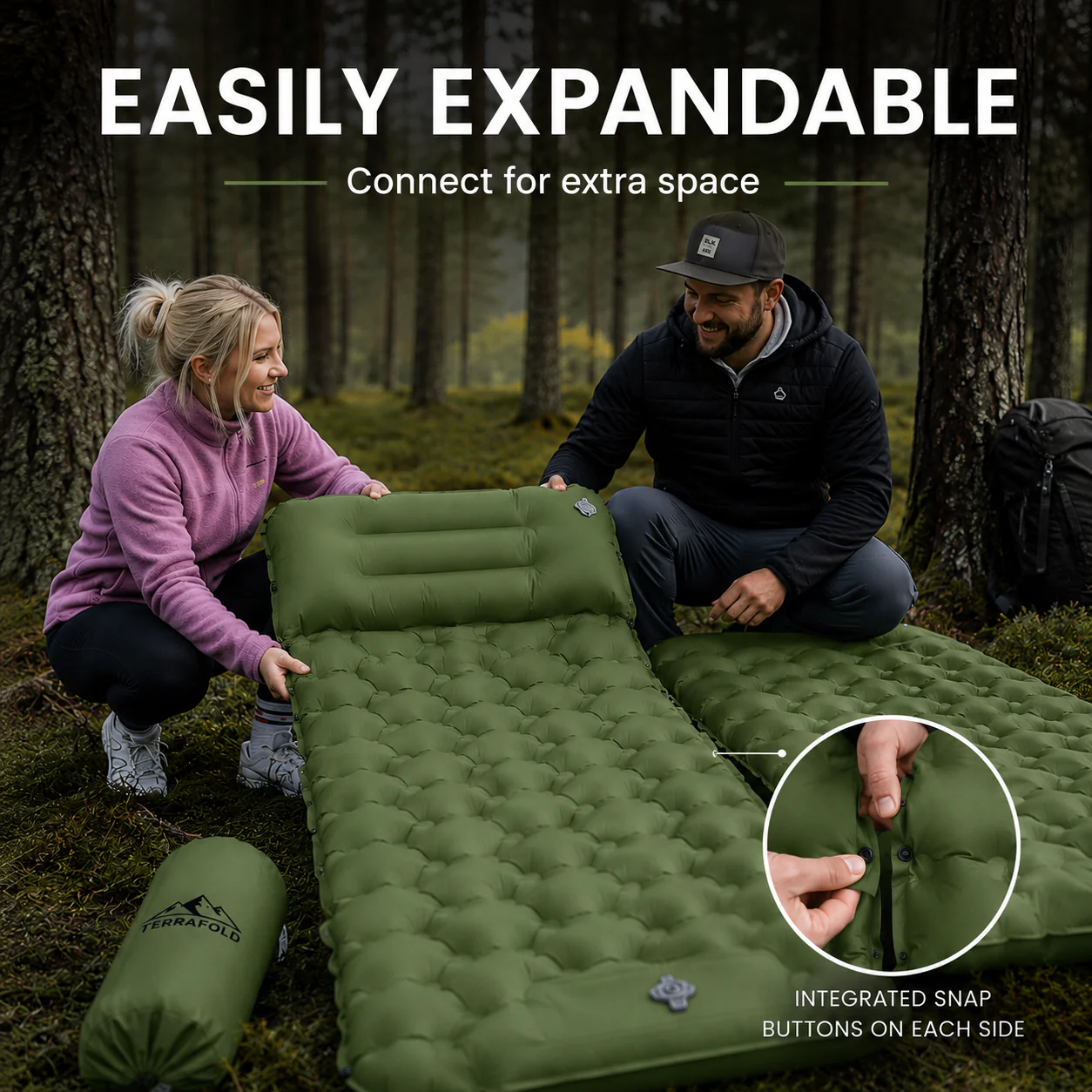 Ultra-light Portable Air Mattress for Outdoors