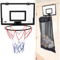 🏀 2-in-1 Door Hanging Laundry Basket with Basketball Hoop – Fun & Functional Storage!