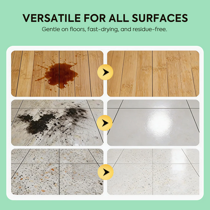 Floor Cleaning Tablets Multi-Surface Cleaner for Hardwood Laminate Tile & RV Walls Antibacterial Deodorization Maintenance