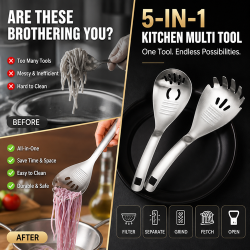🥳2026 HOT SALE🥳💞50K+ SOLD! 🥄🎁 50% OFF! Stainless Steel Spoon 🏠✅