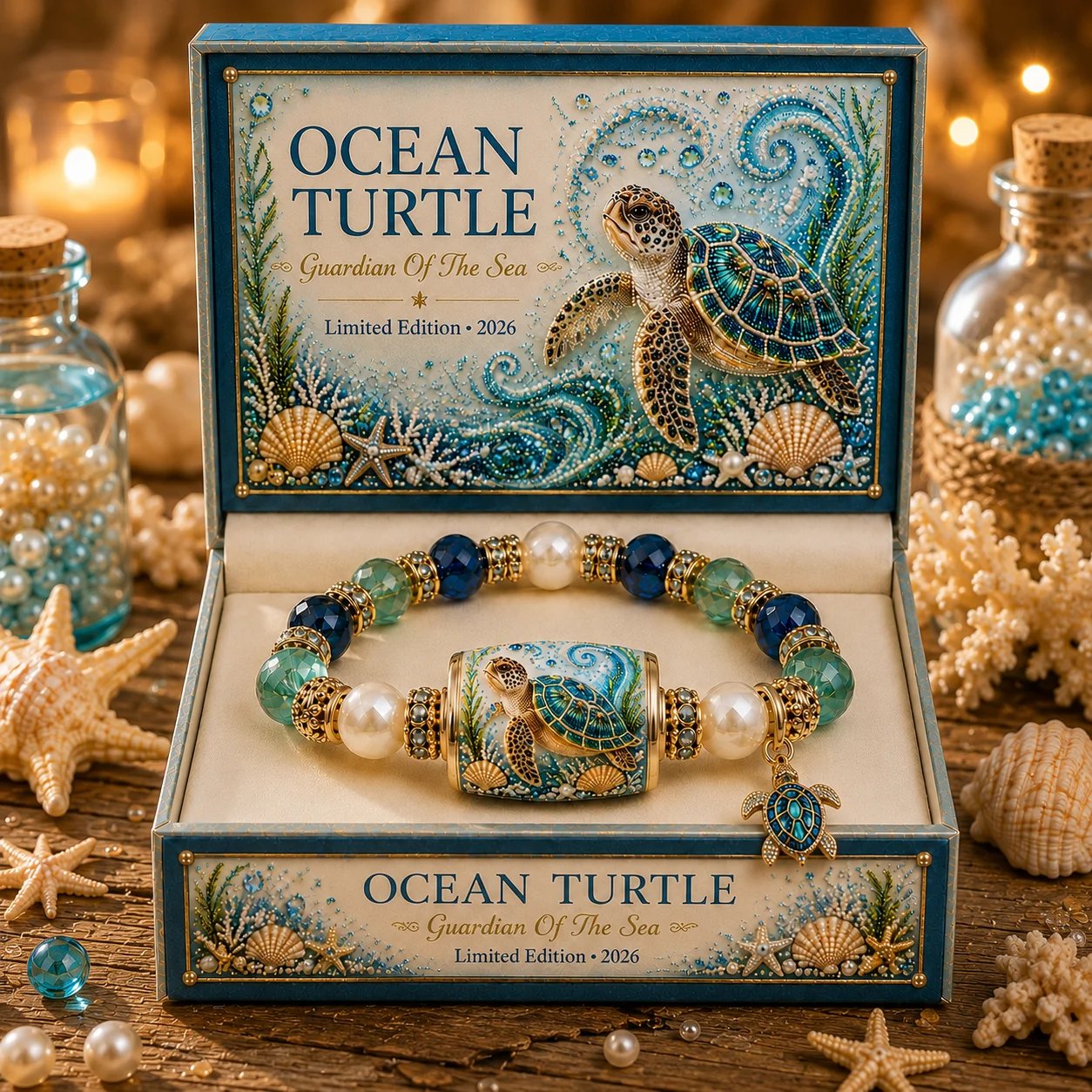 🔥Last Day 49% OFF – 🌊 Ocean Guardian Collection Bracelet — Limited Edition 2026🎁