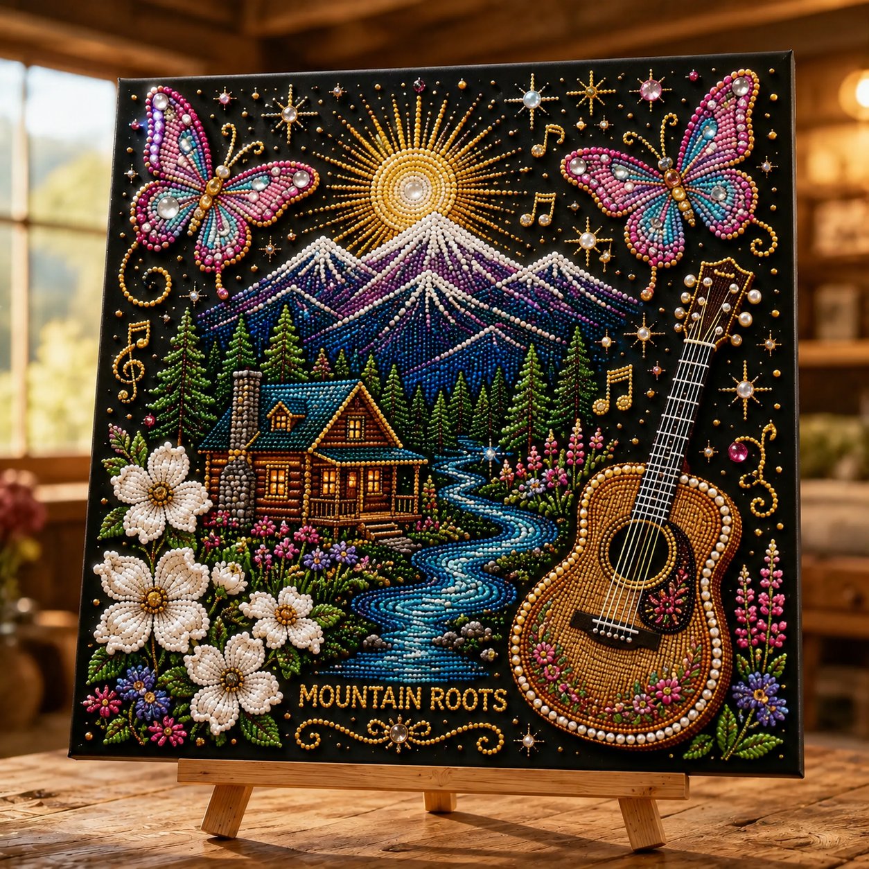 🔥Limited Stock 49% OFF🎤 Premium 3D Pearl Dolly Country Music Tribute Art Kit💎✨