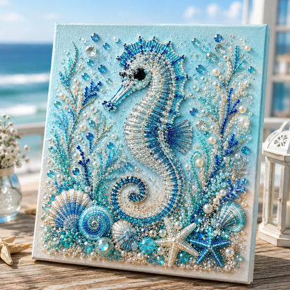 🔥 Last Day 49% OFF-🌊 Ocean Theme Pearl Art DIY Kit–Relaxing DIY Craft 🎁