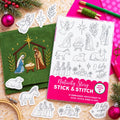 Christmas Stick & Stitch Embroidery Pattern Pack