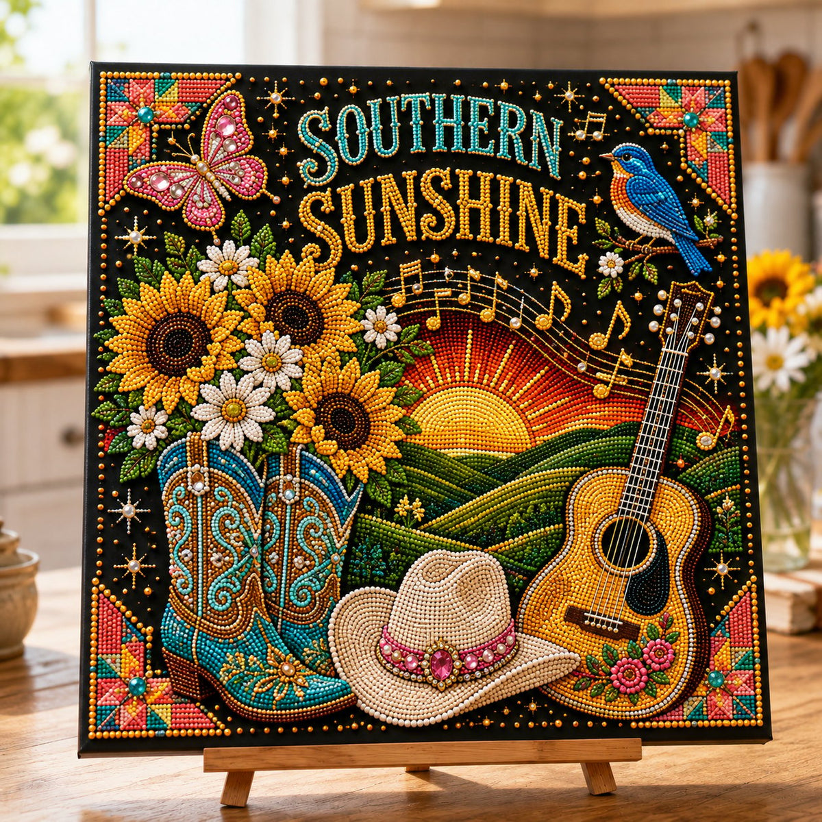 🔥Limited Stock 49% OFF🎤 Premium 3D Pearl Dolly Country Music Tribute Art Kit💎✨