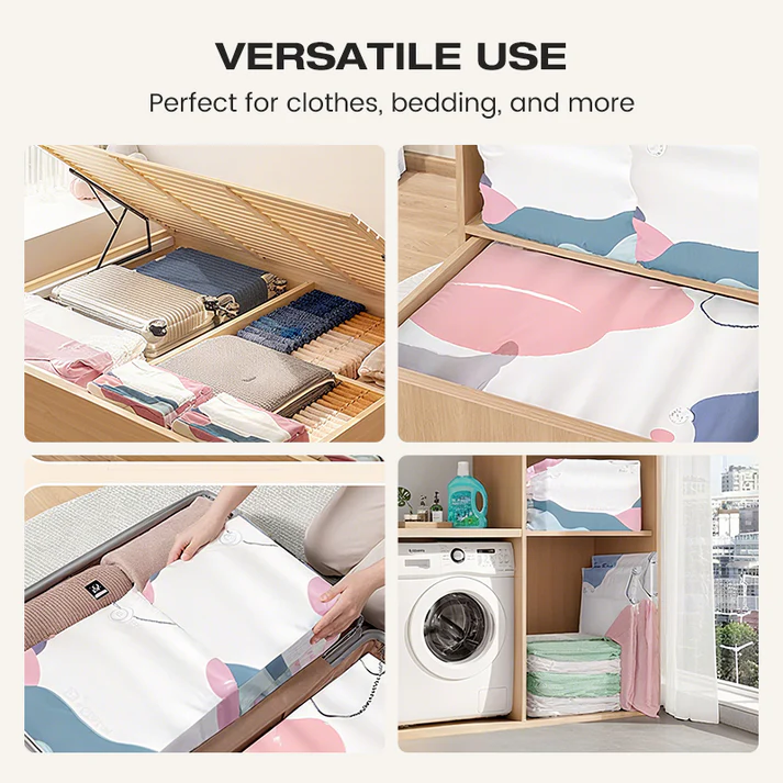 🔥No-Pump 3D Vacuum Storage Bags🌸