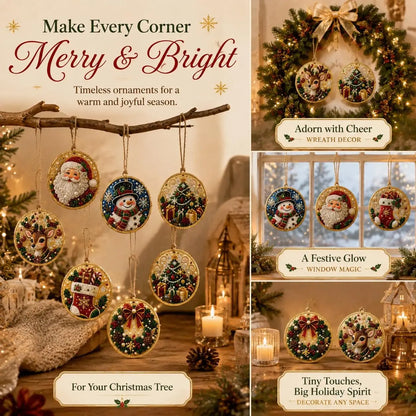 🎄🎉Christmas DIY Diamond Painting Ornaments Kit
