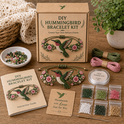 🔥50% Off Last Day - DIY Beaded Bracelet Making Kit🐙🎁