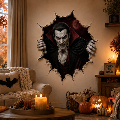 🧙Halloween Break-In 3D Wall Decals🎃
