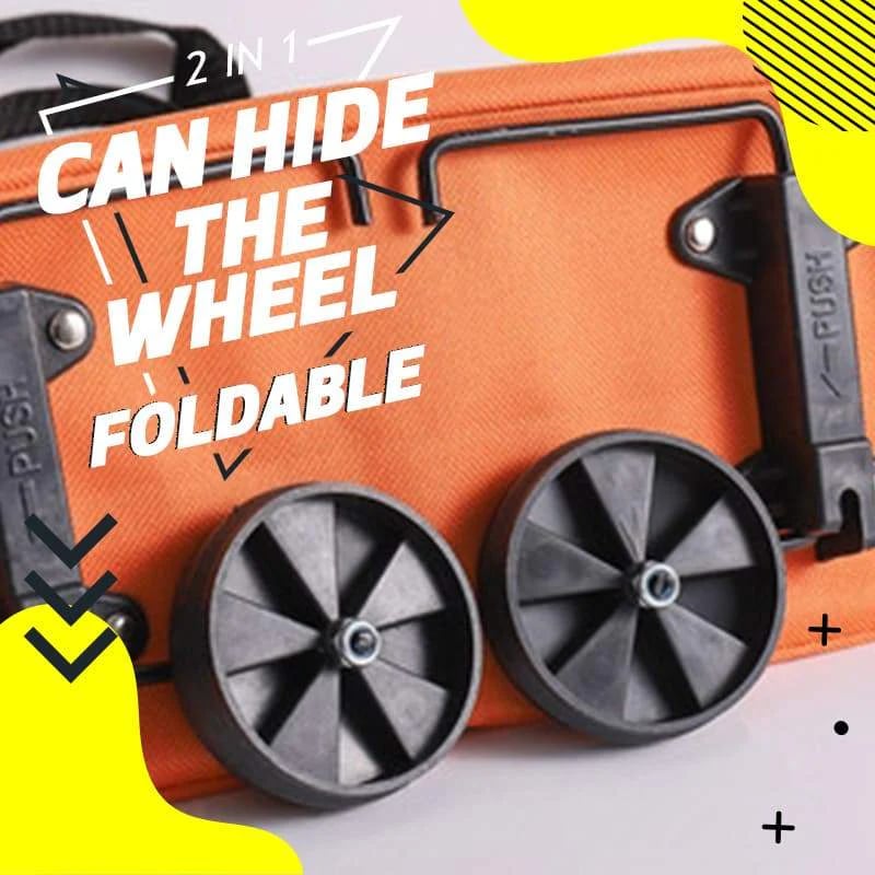 🔥HOT SALE 50% OFF - Foldable 2-in-1 Shopping Bag
