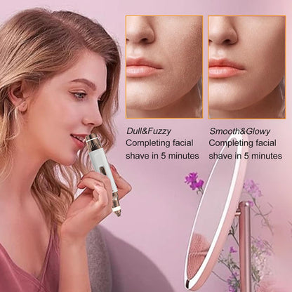 2-in-1 Electric Eyebrow Trimmer Cordless Rechargeable