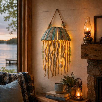 ⭐2026 HOT SALE🌊🐟Lighted Coastal Fish Wall Decor