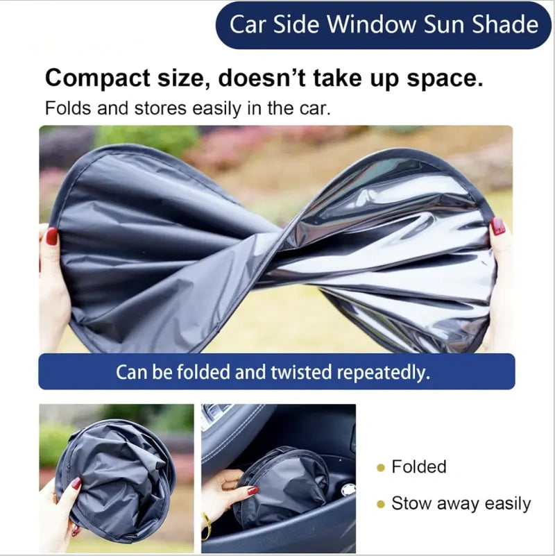 🔥Car Side Window Sun Visor｜ Static Cling