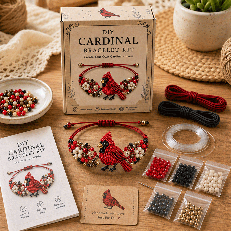 🔥50% Off Last Day - DIY Beaded Bracelet Making Kit🐙🎁
