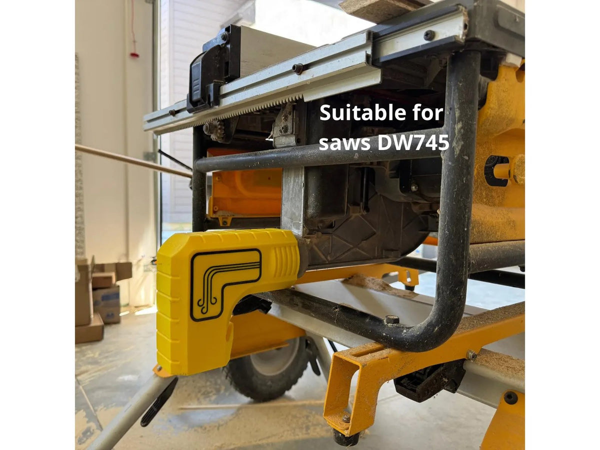 🔥HOT SALE 49% OFF - 🛠️Table Saw Dust Extraction Adapter🪵✨Vacuum-Free Gravity Dust Collection, Bucket-Ready, Zero-Cleanup Design