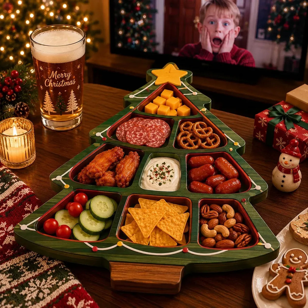 🔥Hot Sale-🎄 Christmas Snack Serving Tray