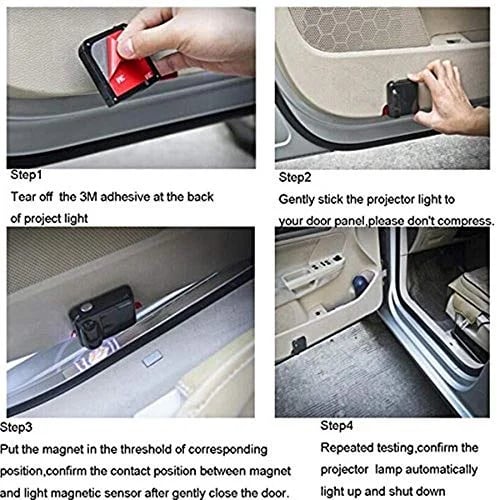 🔥HOT SALE 49% OFF - ✝️Christian Cross Wireless LED Car Door Projector Lights (Set of 2)