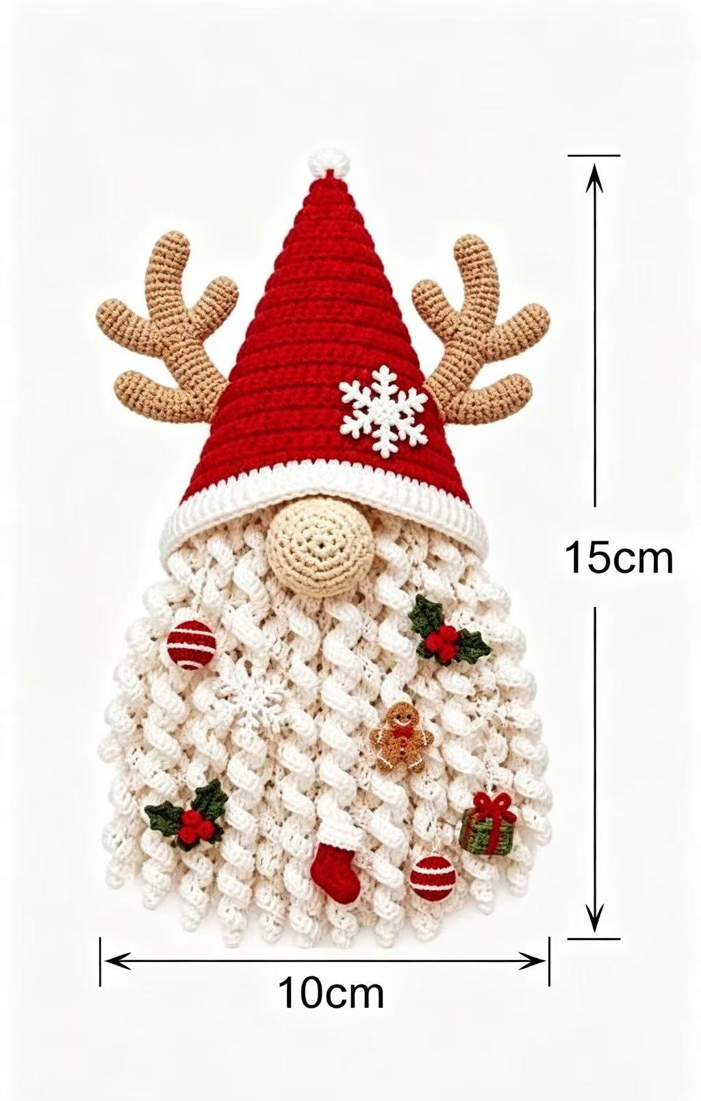⏳🔥 HOT SALE 49% OFF – 🧶 DIY Seasonal 3D Crochet Door Hanger Kits | Includes Coordinated Yarn, Stuffing, Accessories & Step‑by‑Step Instructions 💕