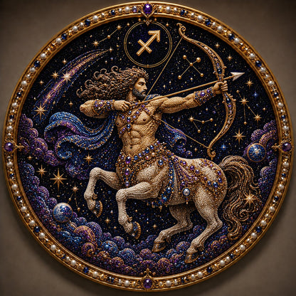 🔥♈12 Zodiac Signs Pearl Art DIY Kit🌙