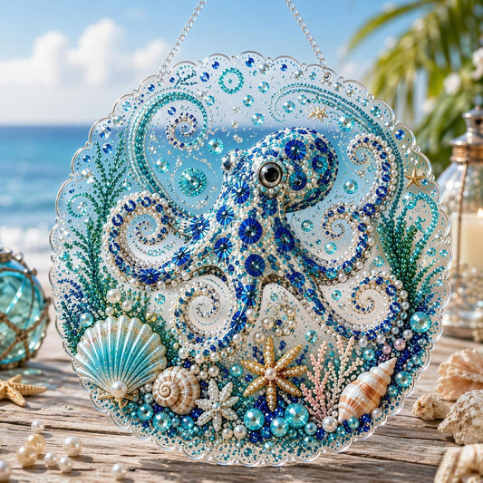 🔥 Last Day 49% OFF - 🌊🎁Ocean Pearl Art DIY Hanging Ornament Kit