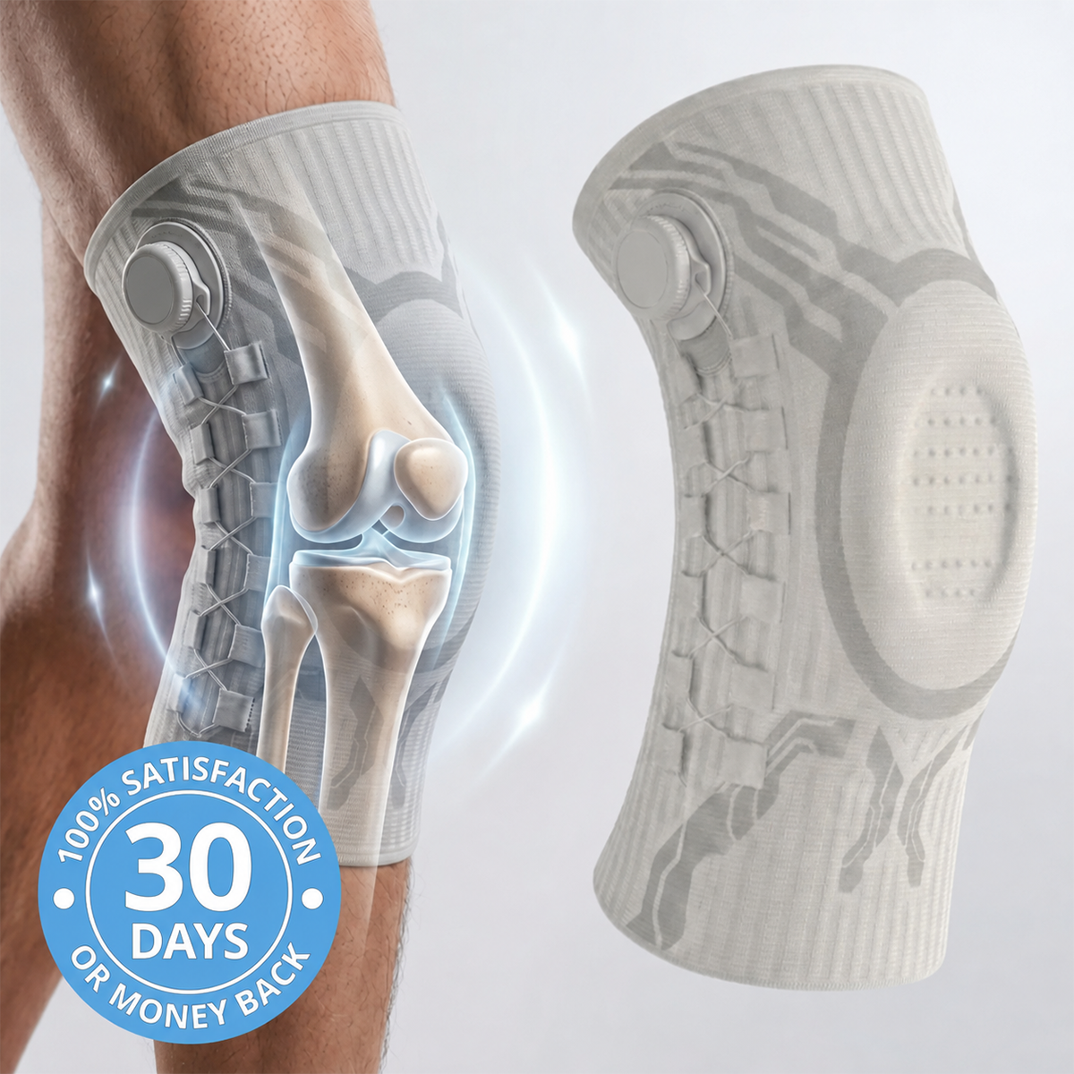 Knee Sleeve | Instant Relief, All-Day Stability & Adjustable Support