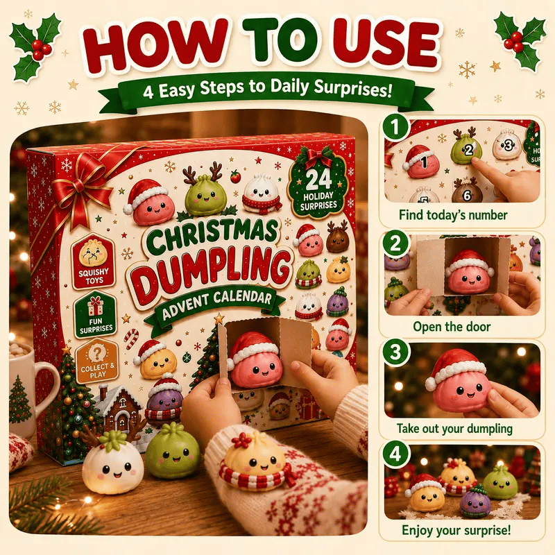 🎄2026 Christmas Mini Squishies Advent Calendar🎁