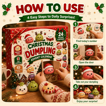 🎄2026 Christmas Mini Squishies Advent Calendar🎁