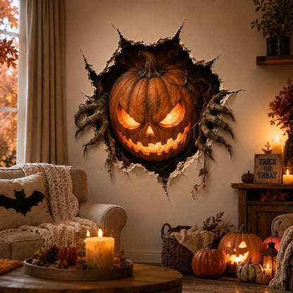 🧙Halloween Break-In 3D Wall Decals🎃