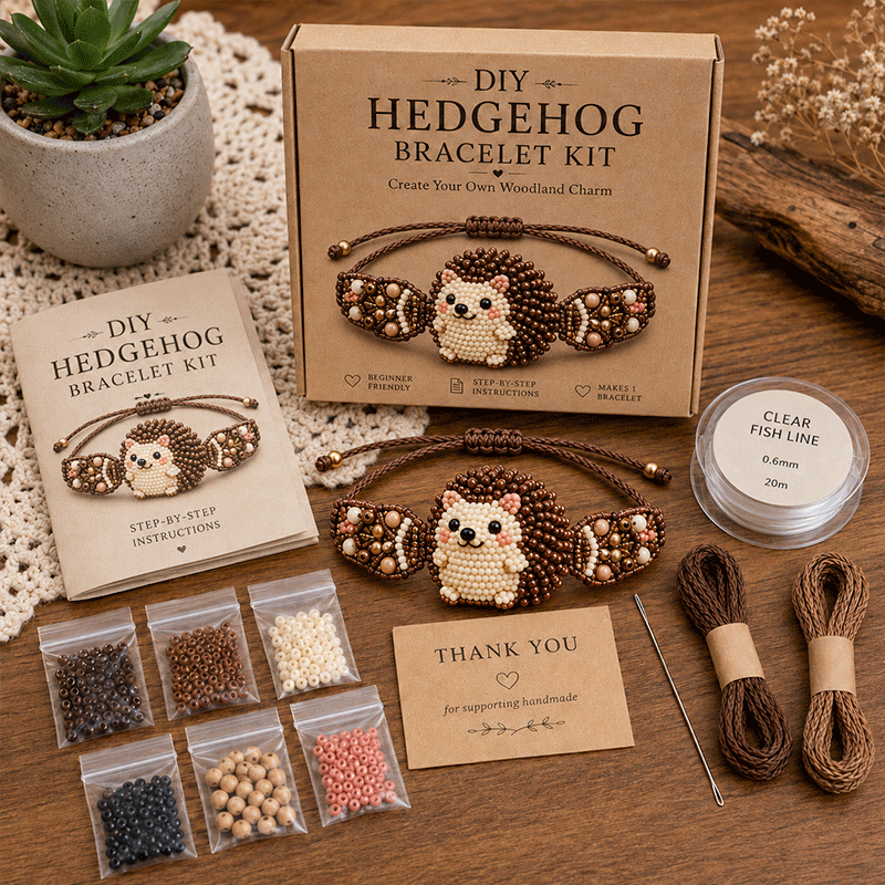 🔥50% Off Last Day - DIY Beaded Bracelet Making Kit🐙🎁
