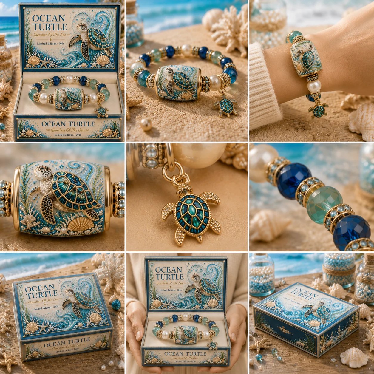 🔥Last Day 49% OFF – 🌊 Ocean Guardian Collection Bracelet — Limited Edition 2026🎁