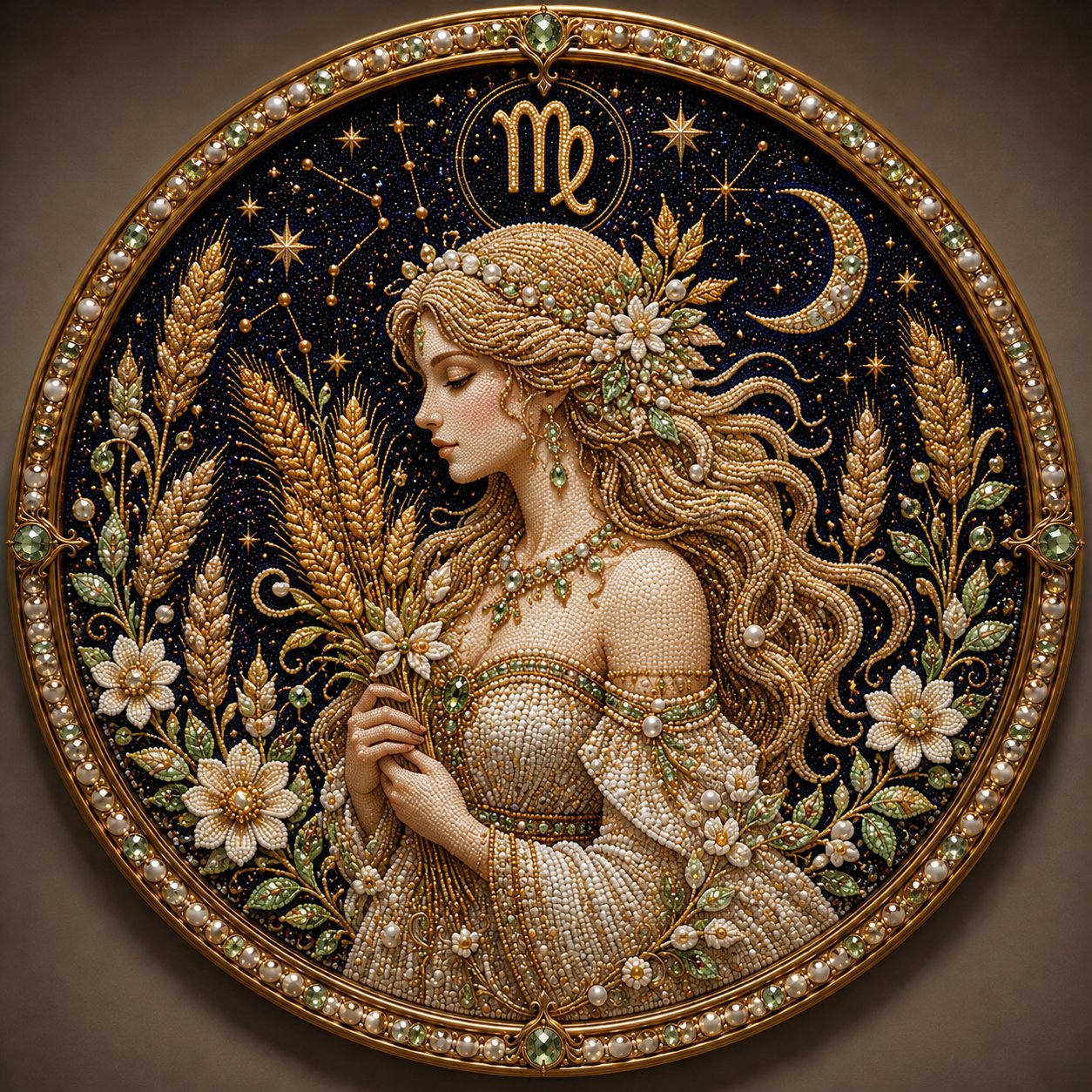 🔥♈12 Zodiac Signs Pearl Art DIY Kit🌙