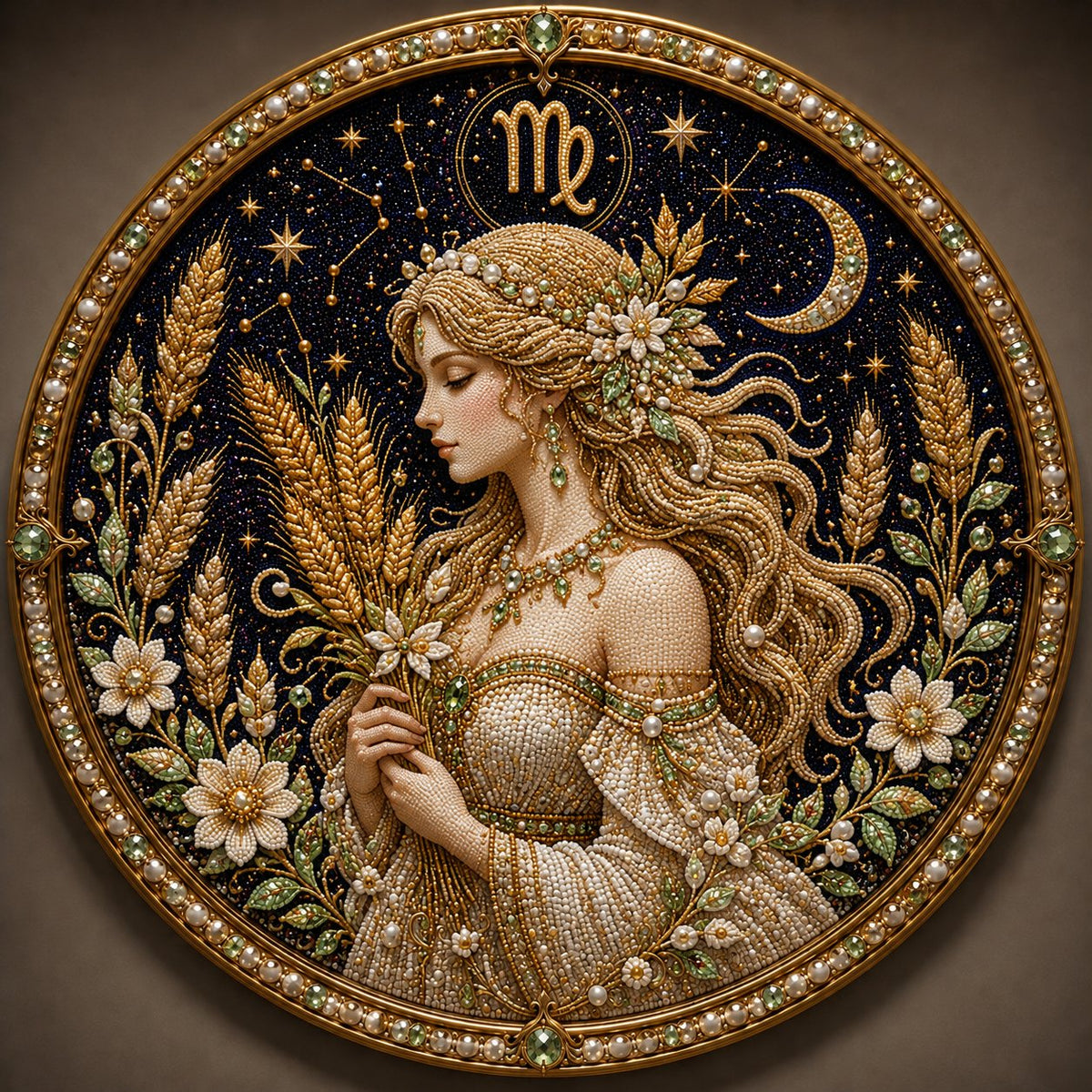 🔥♈12 Zodiac Signs Pearl Art DIY Kit🌙
