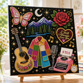 🔥Limited Stock 49% OFF🎤 Premium 3D Pearl Dolly Country Music Tribute Art Kit💎✨
