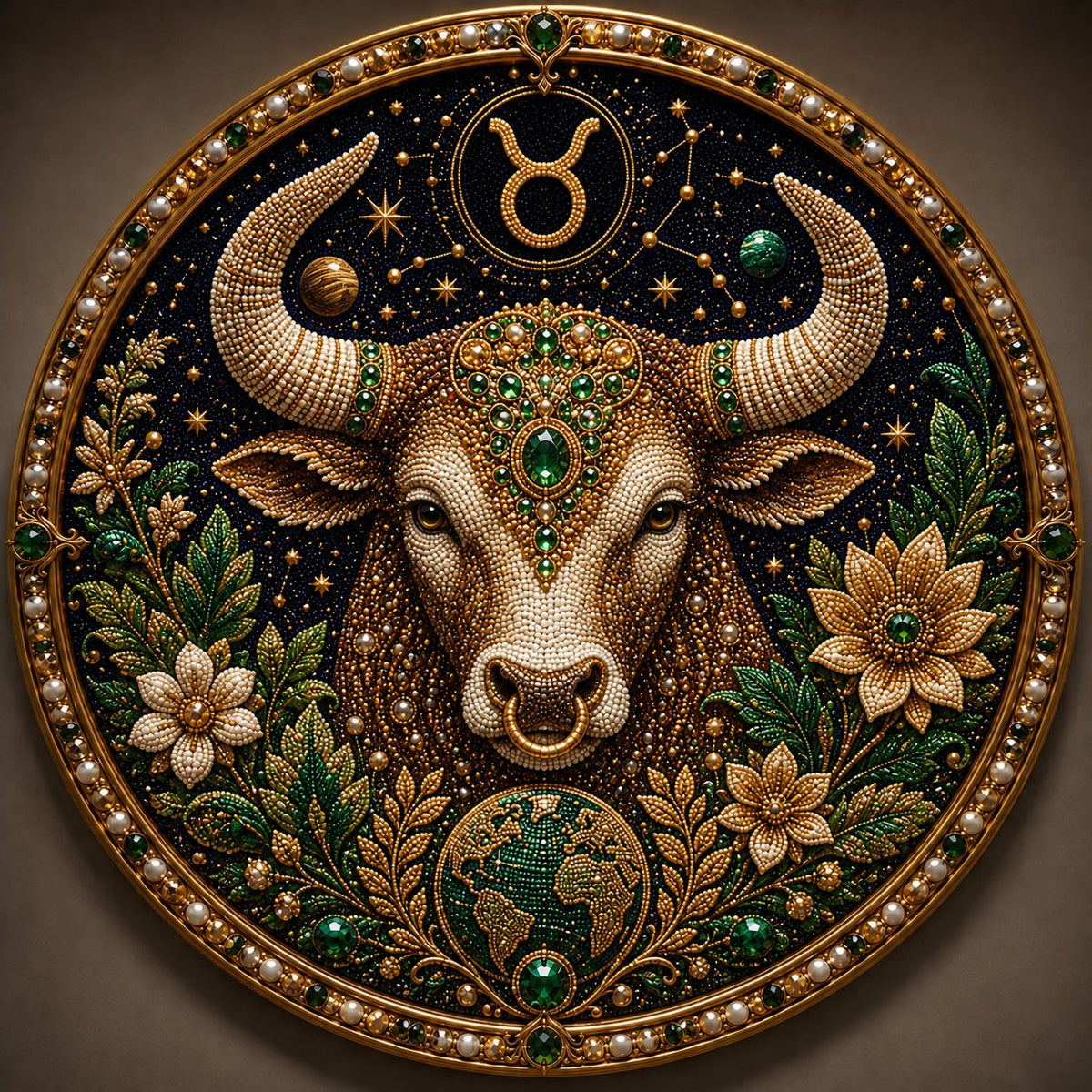 🔥♈12 Zodiac Signs Pearl Art DIY Kit🌙