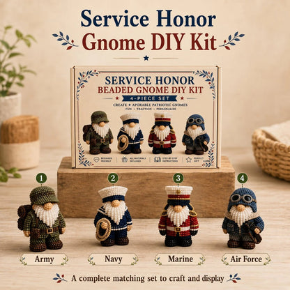 🔥3D Beaded Gnome DIY Kit Collection✨🎁