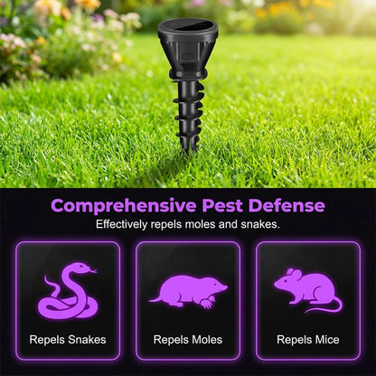 🔥Over 100,000 sold! 🏡️ Solar Powered Ultrasonic Mouse Repeller🛡️ Repel snakes, insects, rodents and protect your home!