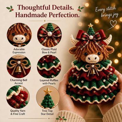 🔥LAST DAY 49% OFF - 🎄Crochet Animal Christmas Tree DIY Kit – Stitch a Little Christmas Magic