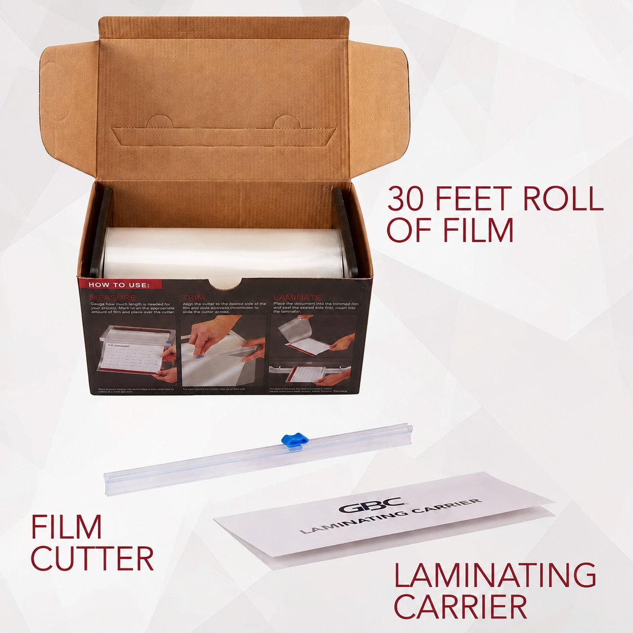 🔥LAST DAY 50% OFF -- Select-A-SizeTM Custom Thermal Lamination Roll with Built-in Trimmer (3 Mil, 30 FT)