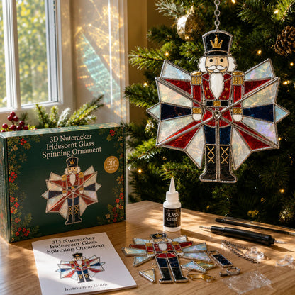 🎄Beginner-Friendly 3D Christmas Iridescent Suncatcher DIY Kit 💕