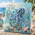 🌊Ocean Pearl Art DIY Kit Relaxing Coastal Craft Creative Handmade Home Decor✨